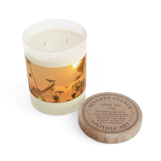 Mystic Flowers Scented Candle - Full Glass, 11oz