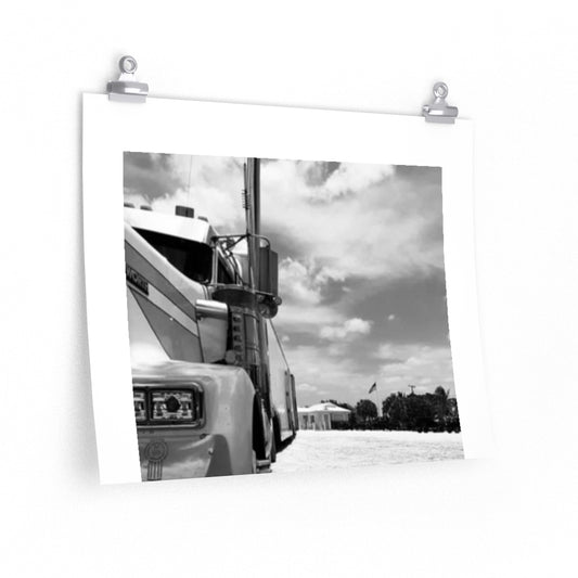 Child's View of Daddy's Truck